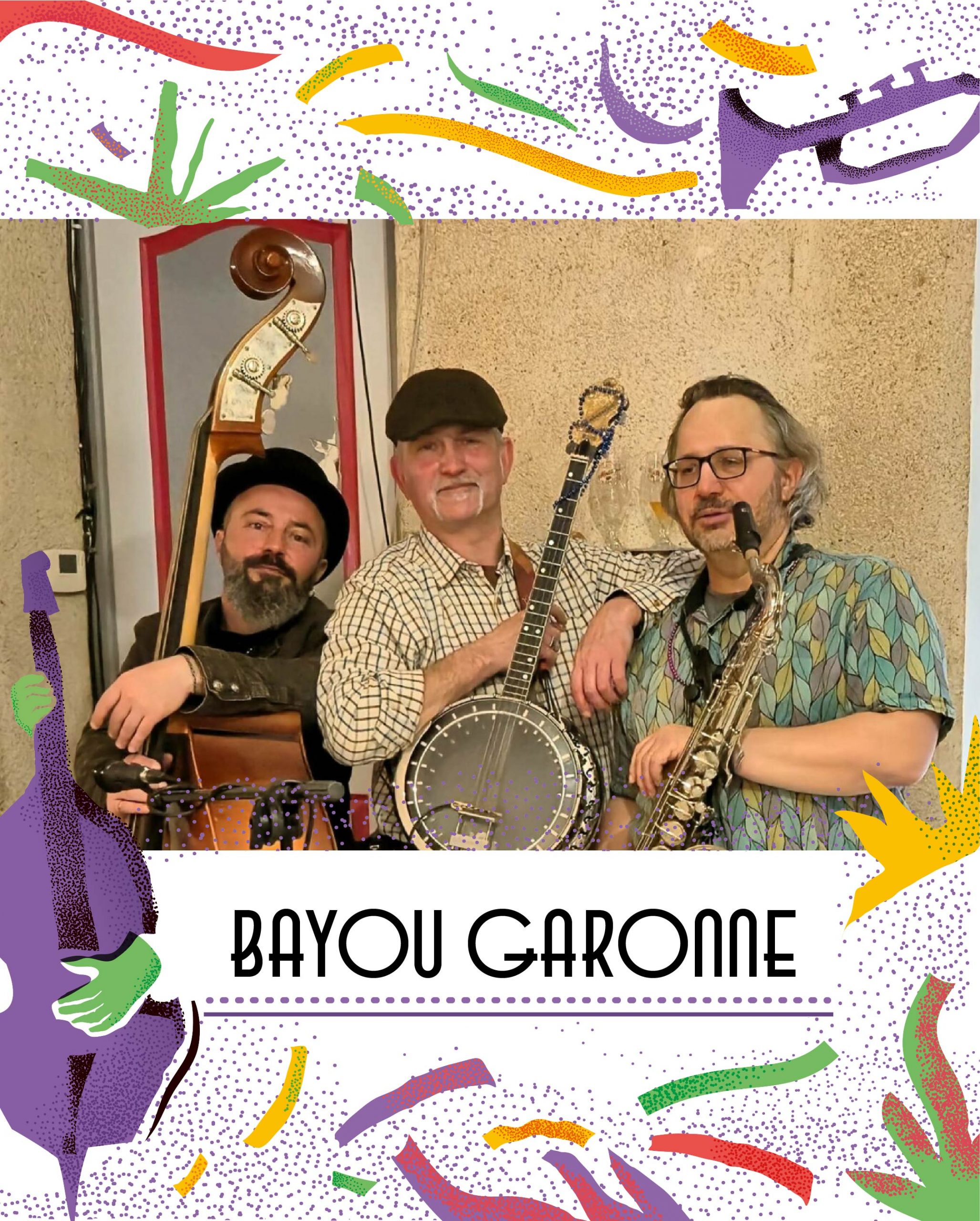 Bayou Garonne au festival Rythme & Jazz 2026 de Castillonnès - organisé par Castifestival