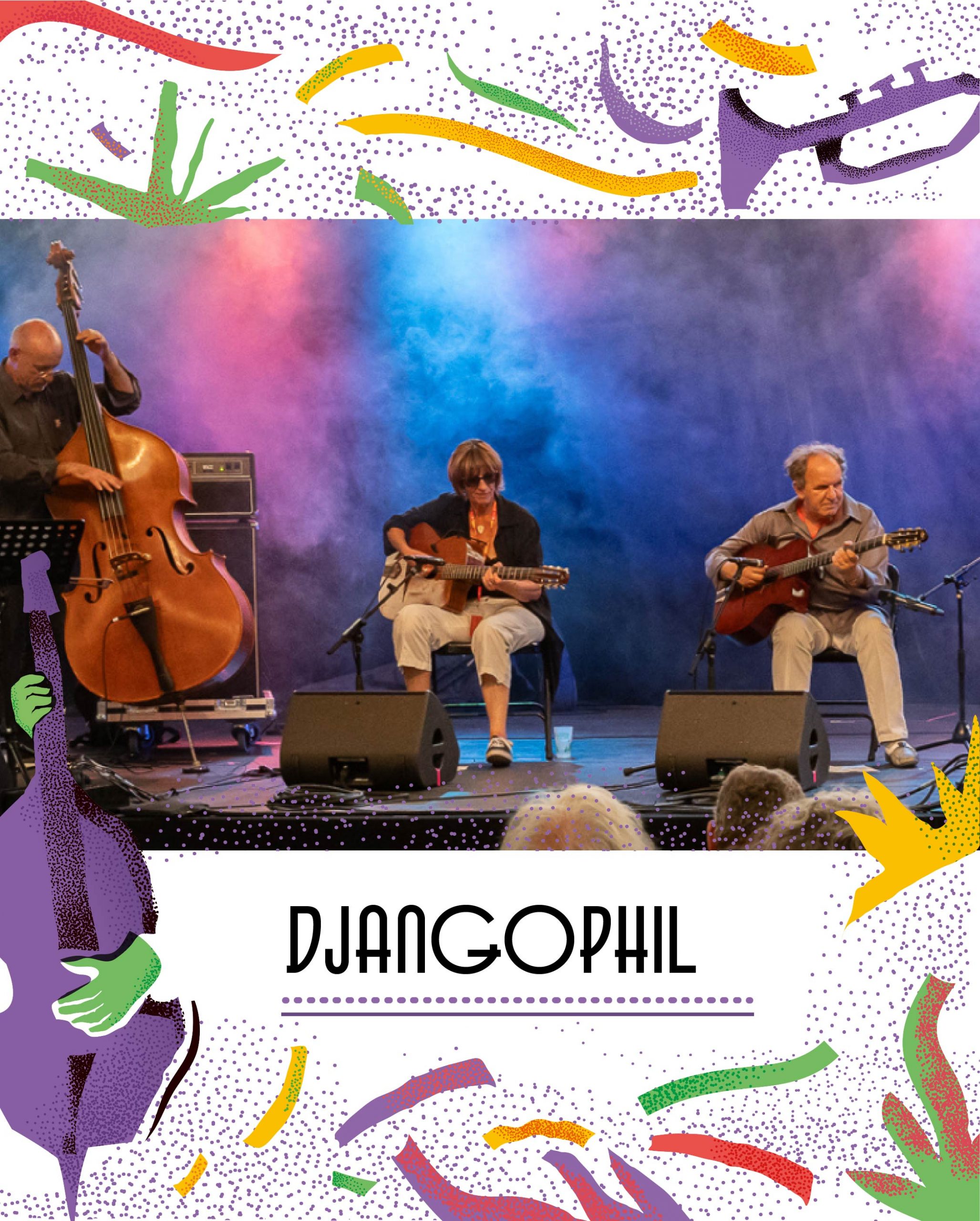 Djangophil au festival Rythme & Jazz 2026 de Castillonnès - organisé par Castifestival