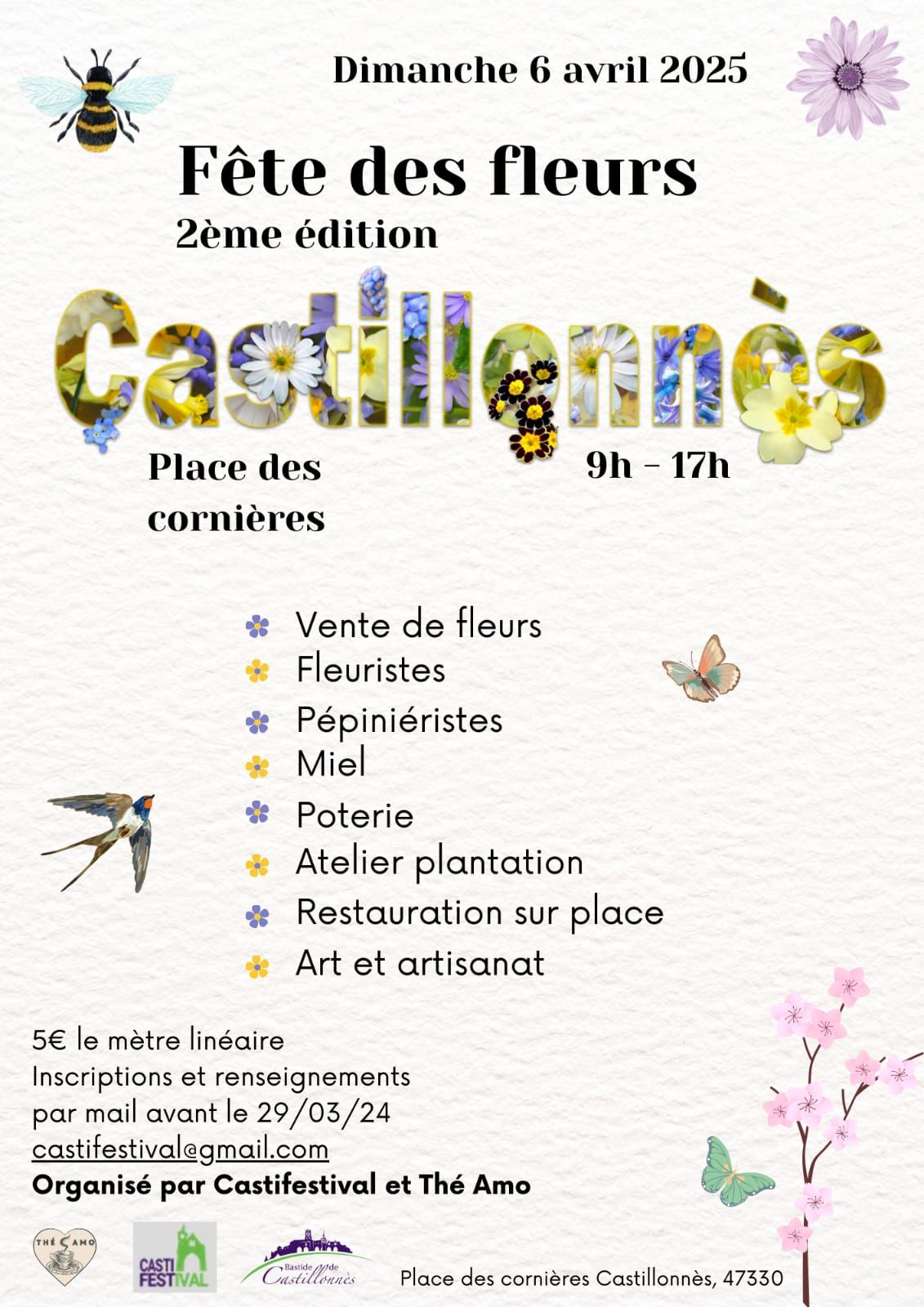 fete des fleurs 2025 castillonnès