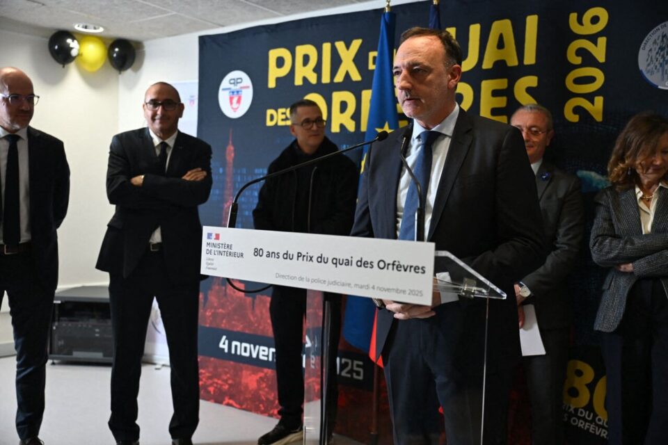 ©Préfecture de Police de Paris - 80eme édition du prix 36 quai des orfèvres - lauréat Christophe Molmy
