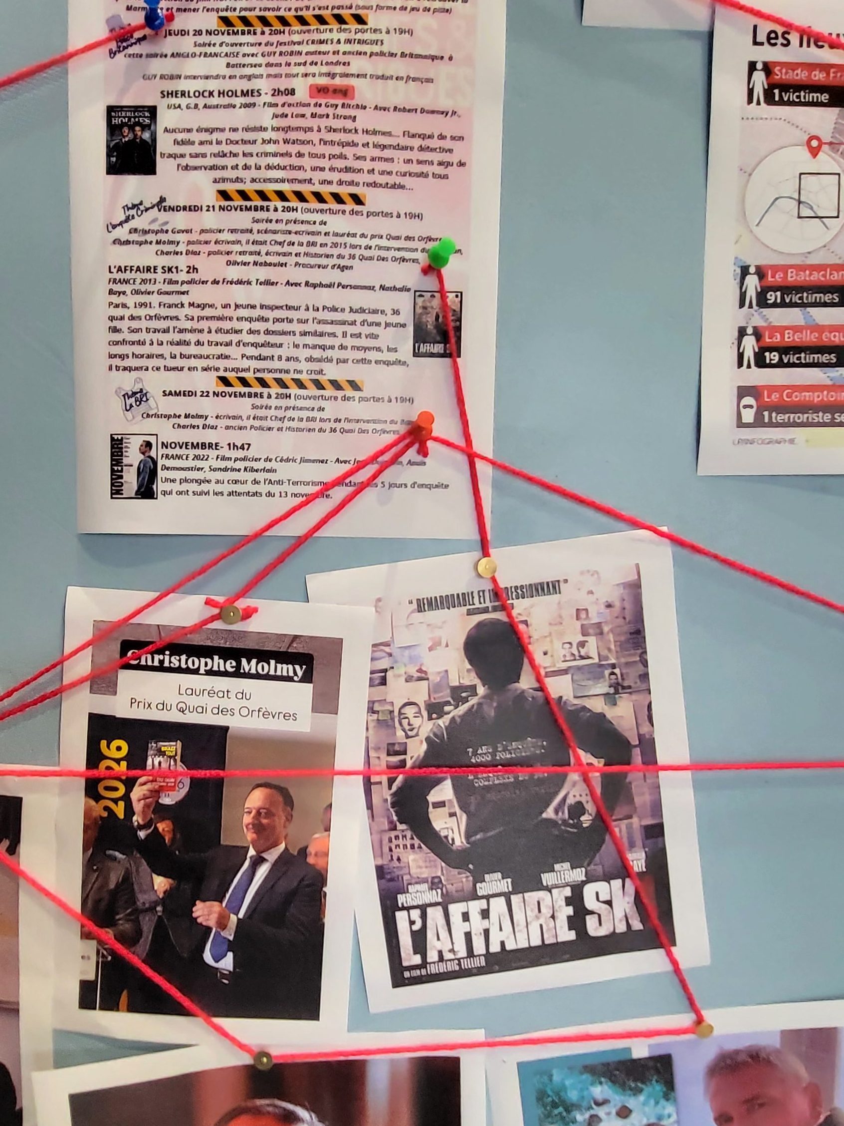 Ciné 4 - festival Crimes et Intrigues Castillonnès Lot-et-garonne