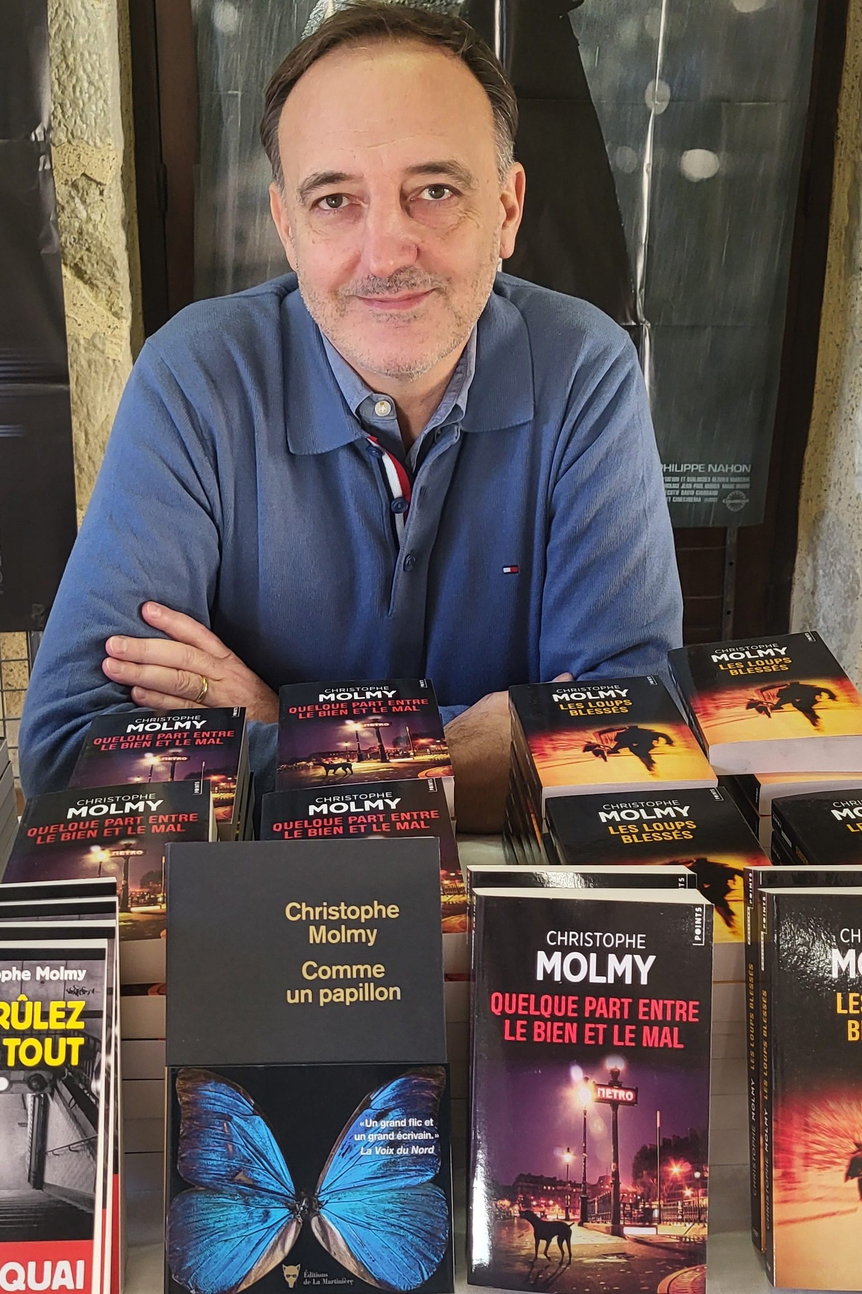 Christophe Molmy - Festival Crimes et Intrigues
