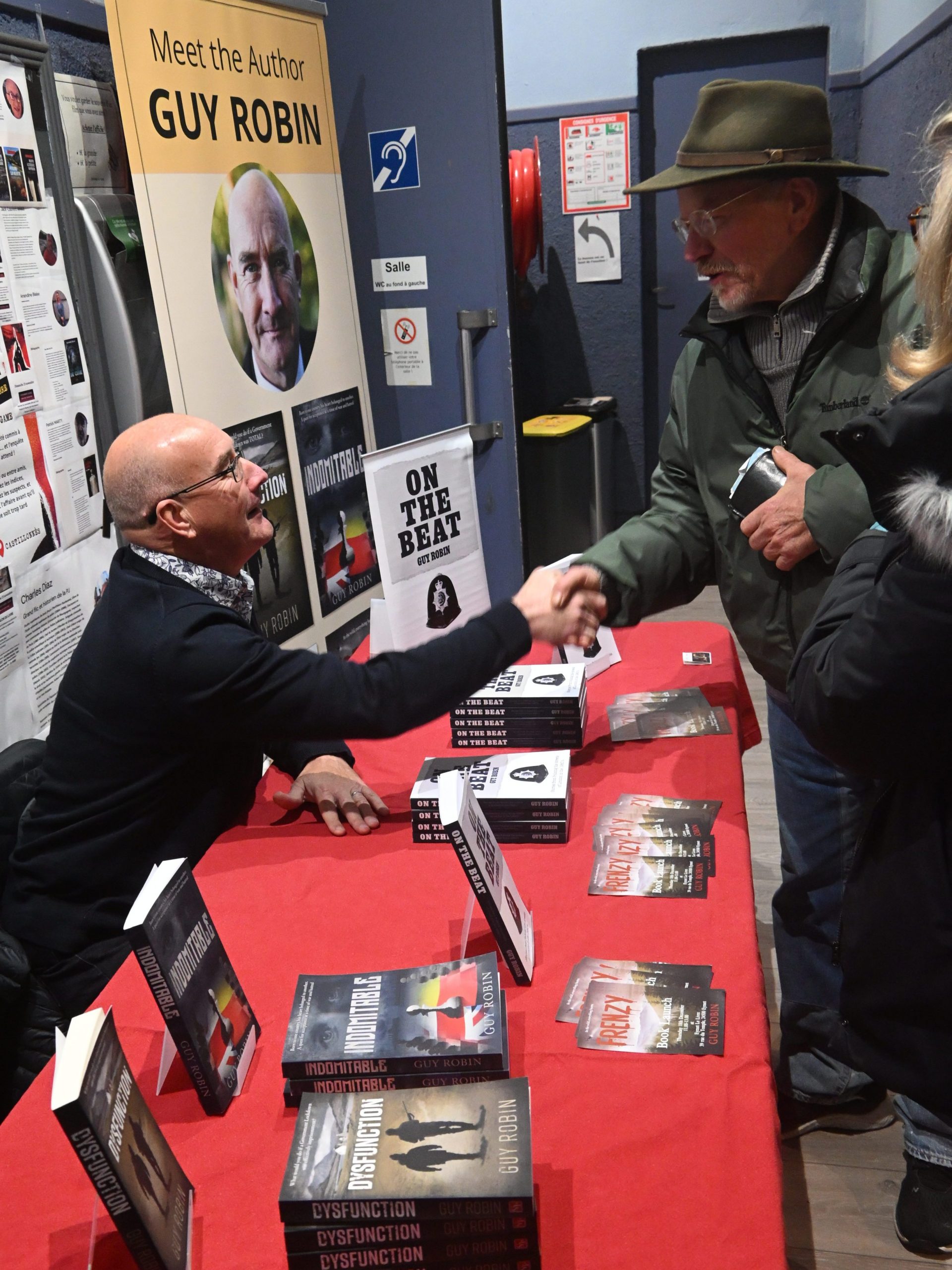 Guy Robin - festival Crimes et Intrigues Castillonnès Lot-et-garonne