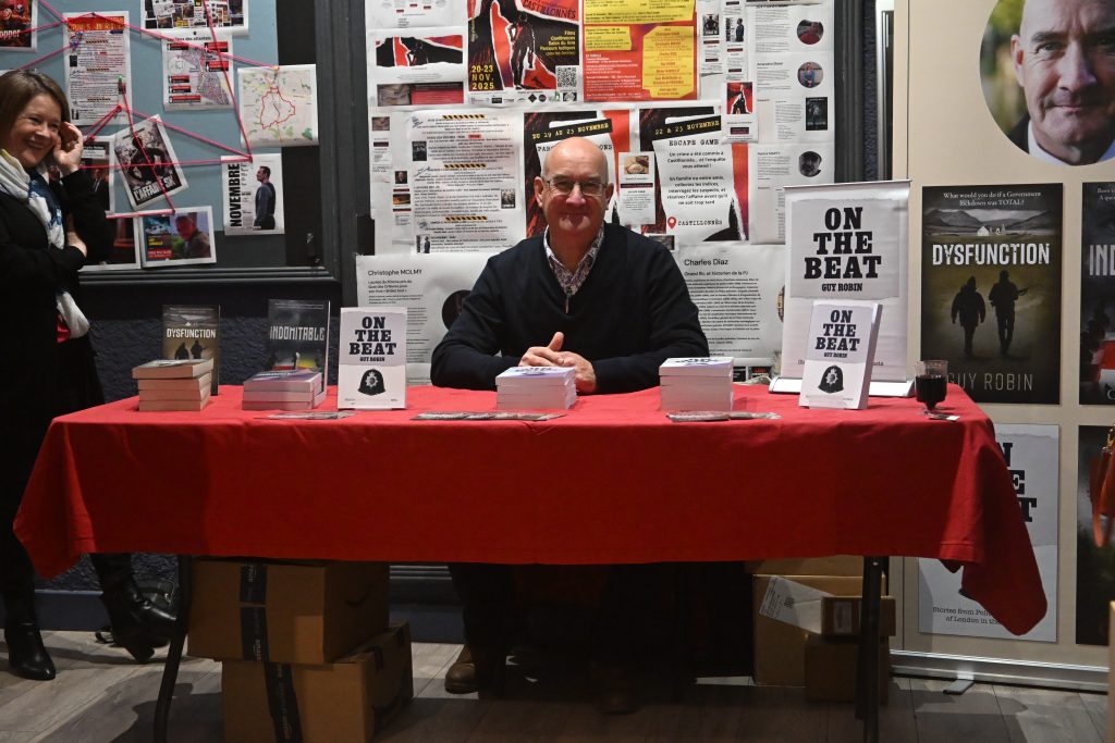 Guy Robin festival Crimes et Intrigues Castillonnès Lot-et-garonne