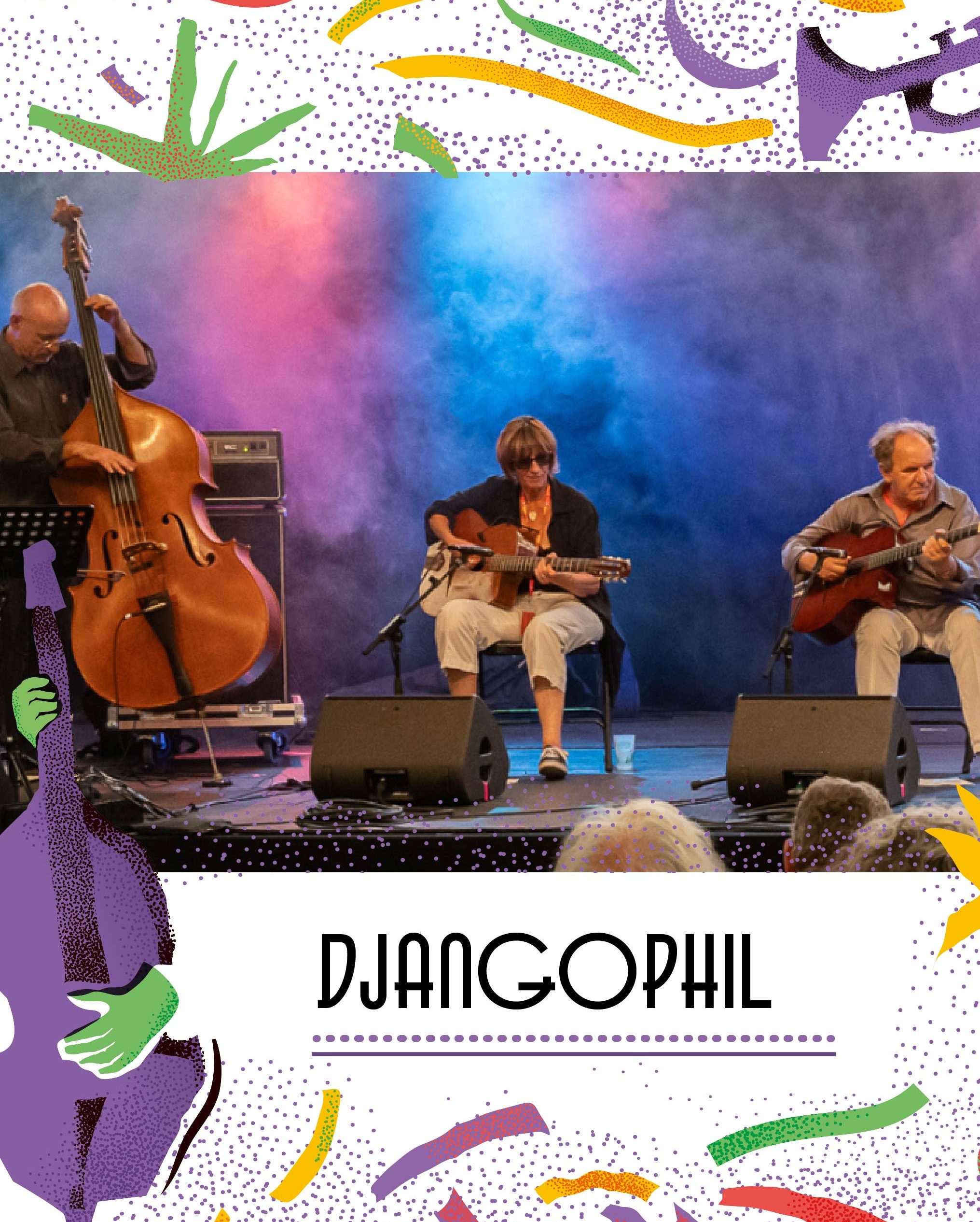 Djangophil au festival Rythme & Jazz 2026 de Castillonnès - organisé par Castifestival